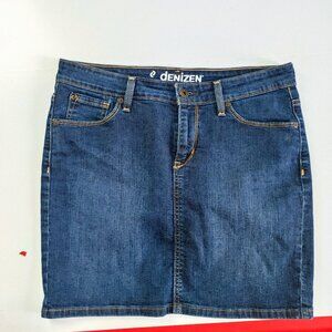 Denizen from Levi's jeans skirt women's size 8 denim blue